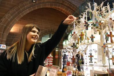 Open Liverpool Cathedral Shop promotion
